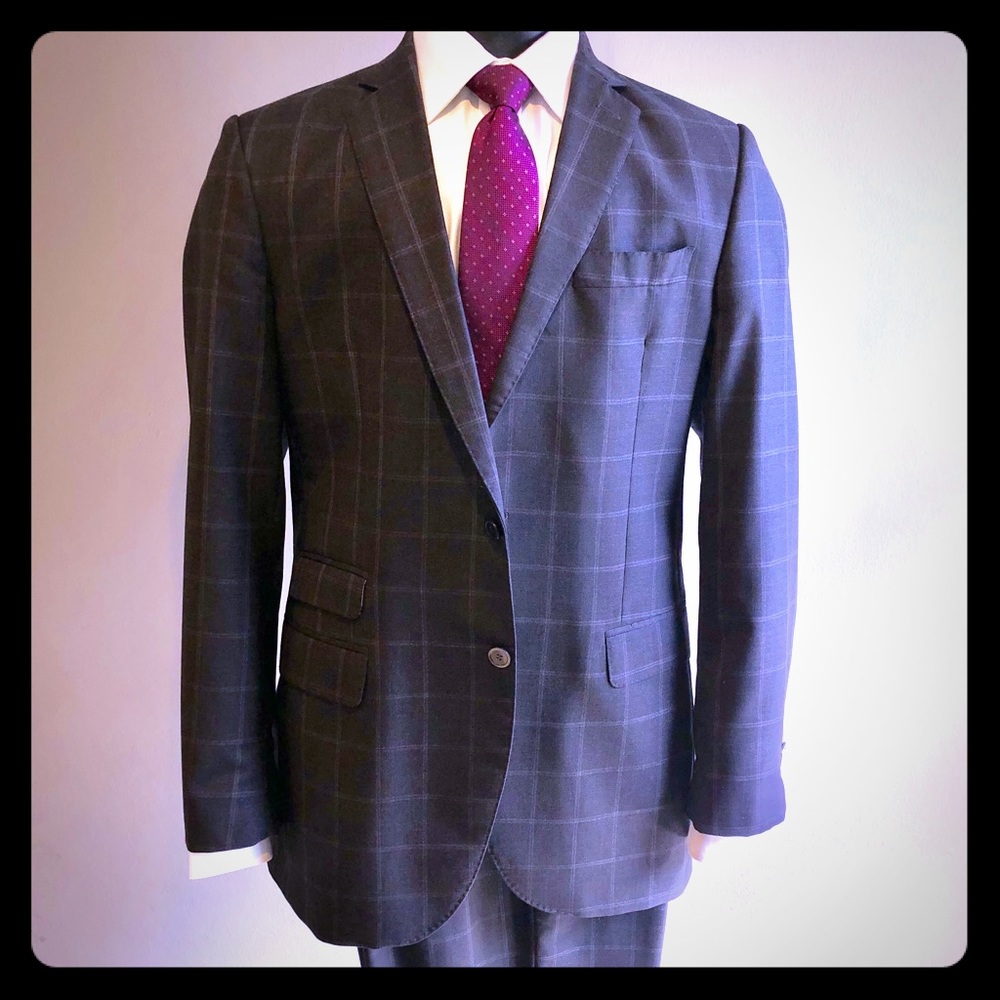 Dark Charcoal Gray Custom Suit by Dion Julian